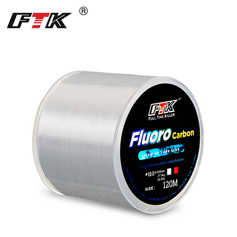 Copolymer Line - FTK 120m Fishing Line 0.2mm-0.6mm 7.15LB-45LB