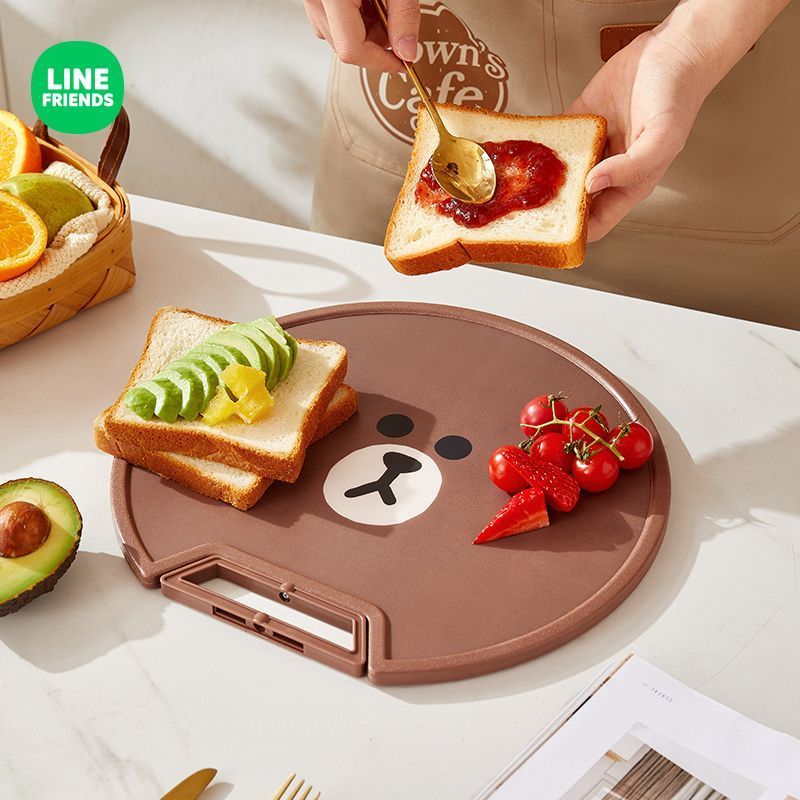 LINE FRIENDS Brown Anime Carto - Copolymer Line ulasan dan harga
