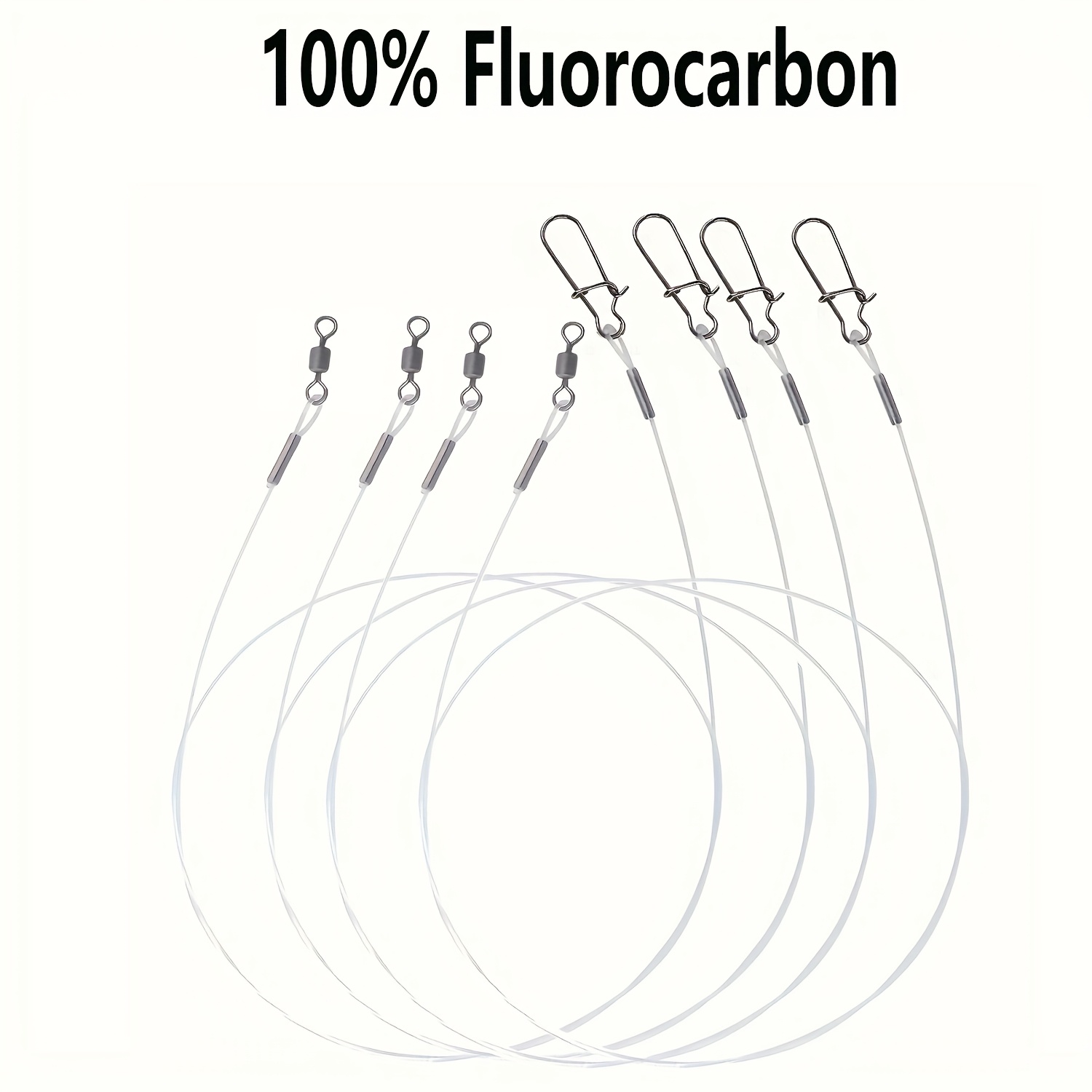 12Pcs 100% Fluorocarbon Fishin - Copolymer Line ulasan dan harga