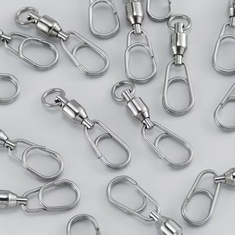 Stainless Fishing Snap Swivels - Freshwater Line ulasan dan harga