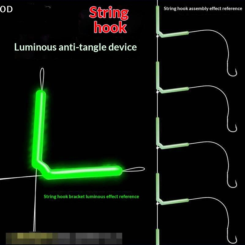 10Pcs Luminous Fishing Rig Ant - Freshwater Line ulasan dan harga