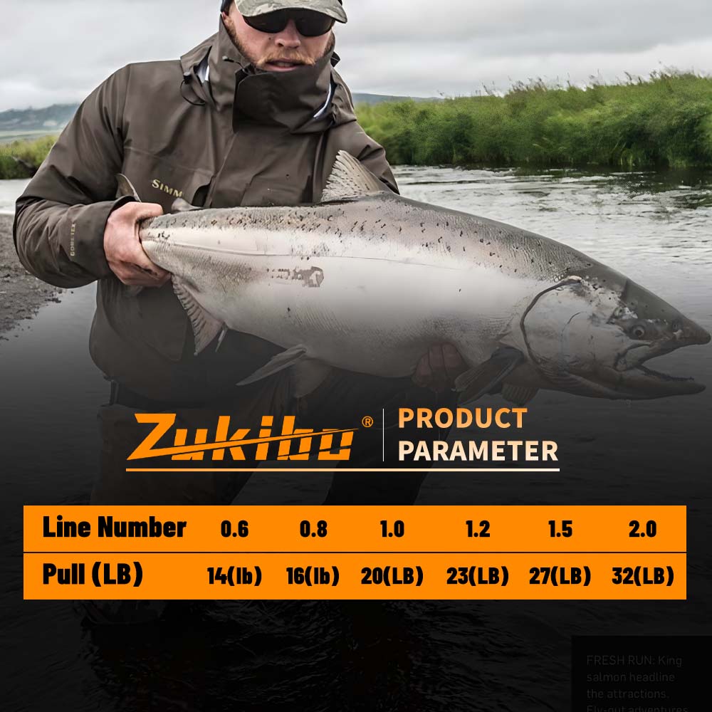 ZUKIBO X8 Braided Fishing Wire - Copolymer Line ulasan dan harga